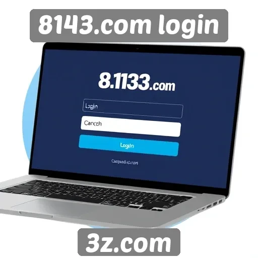 Comparação entre login de 8143.com e outros sites