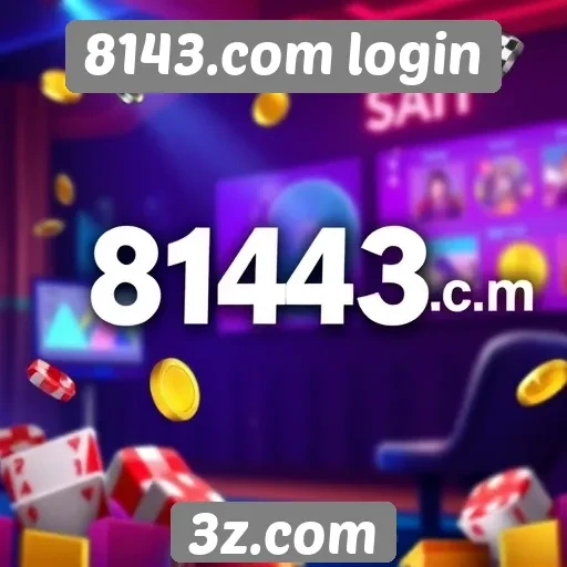 Recursos disponíveis no login do 8143.com